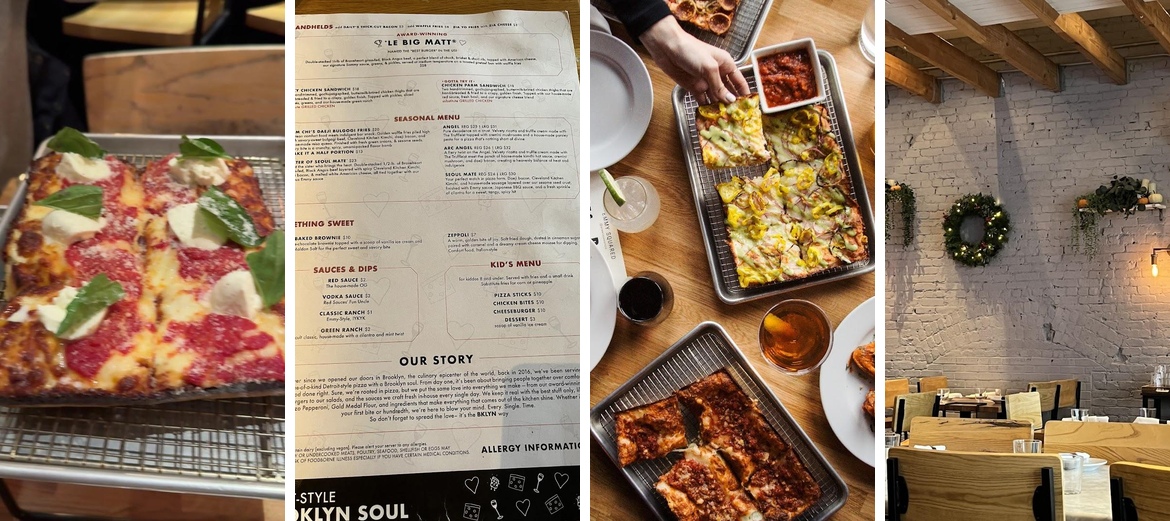 Emmy Squared Pizza: Upper East Side Menu